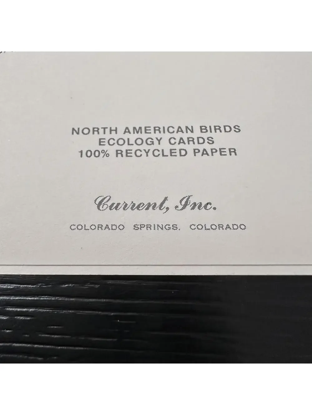 Vintage Current American Wildlife Ecology Cards Assorted Animal 8 Note Cards New